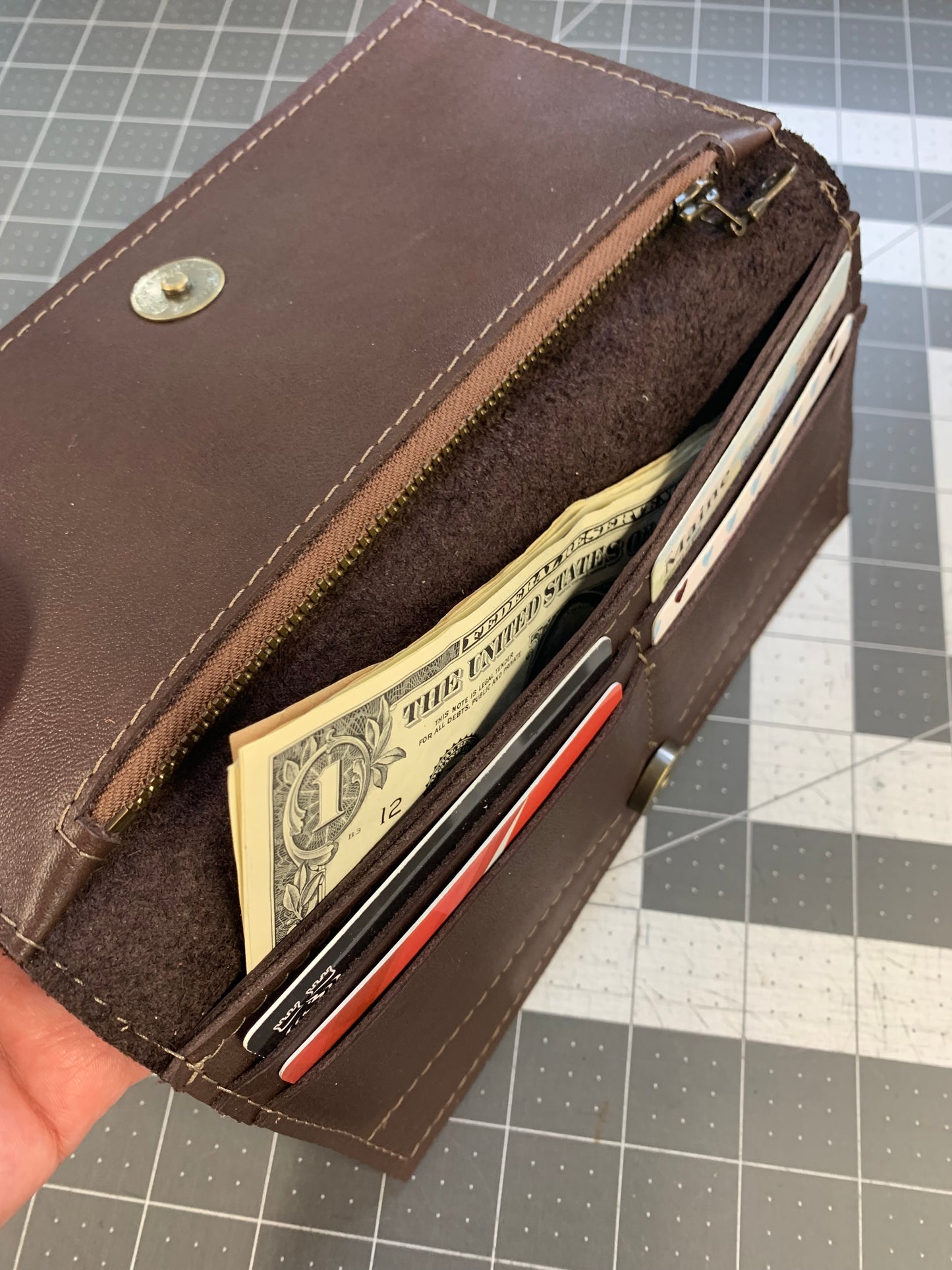 Leather wallet