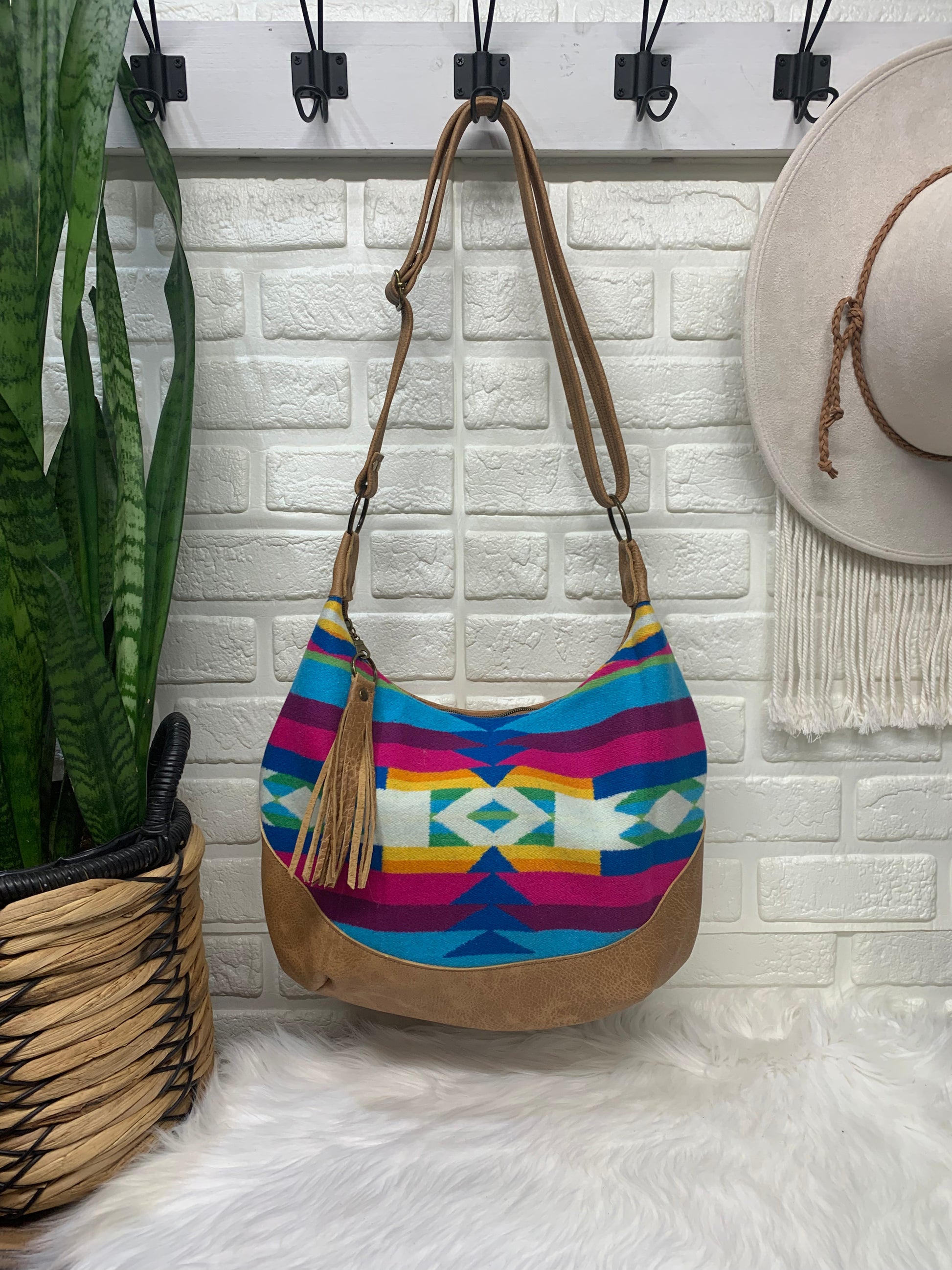 Boho clearance hobo bag