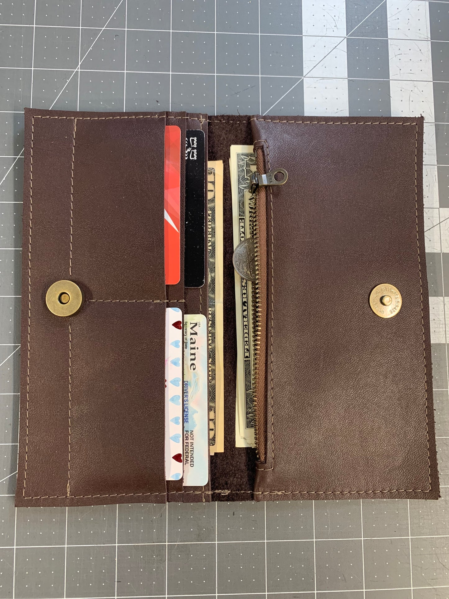 Leather wallet