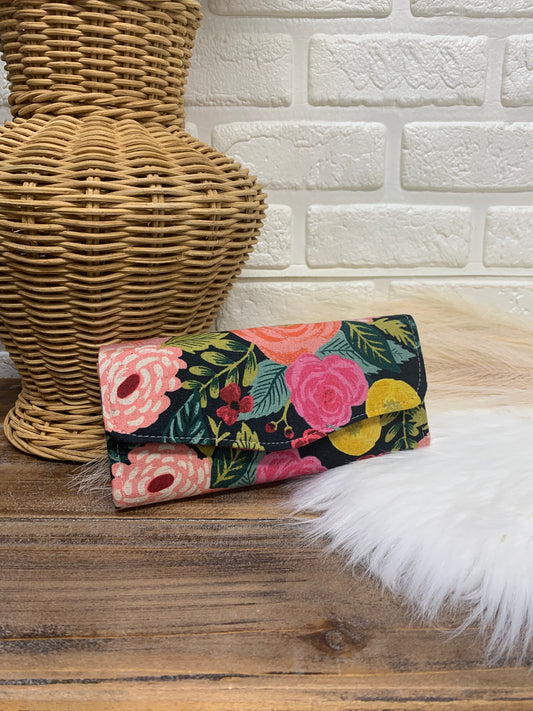 Juliet Rose Navy clutch wallet, necessary clutch wallet