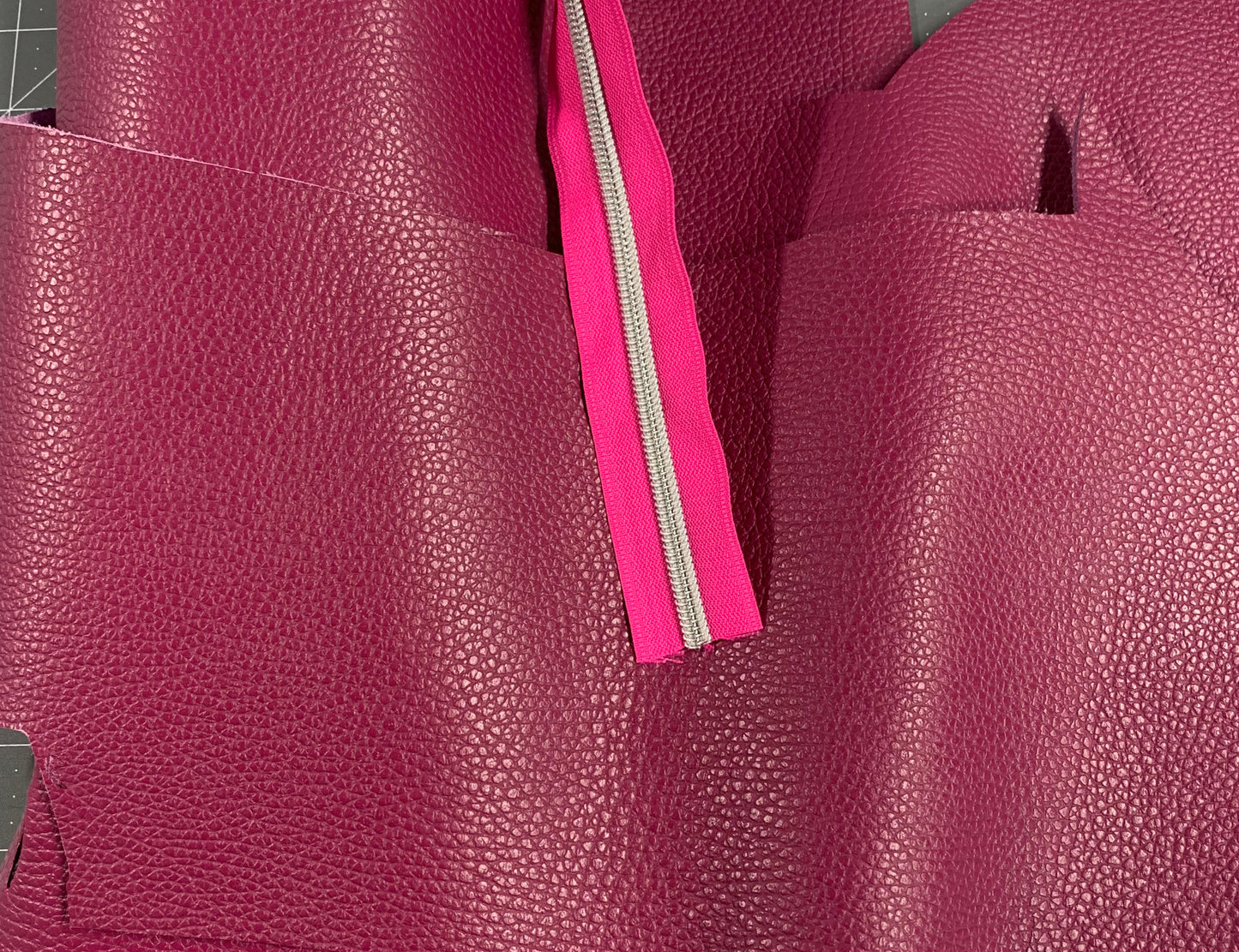 Custom Berry Leather wristlet wallet clutch