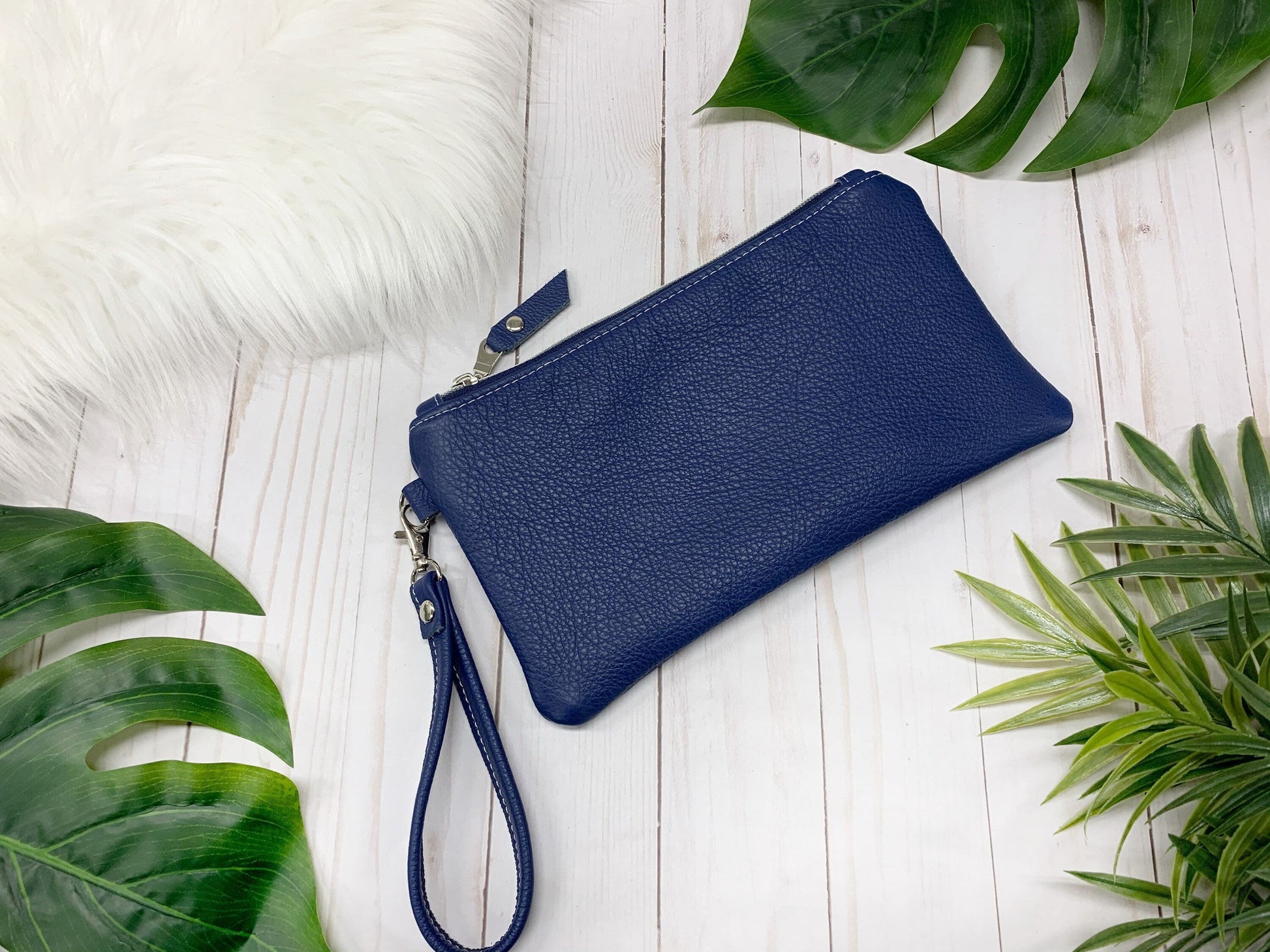 cobalt blue wallet