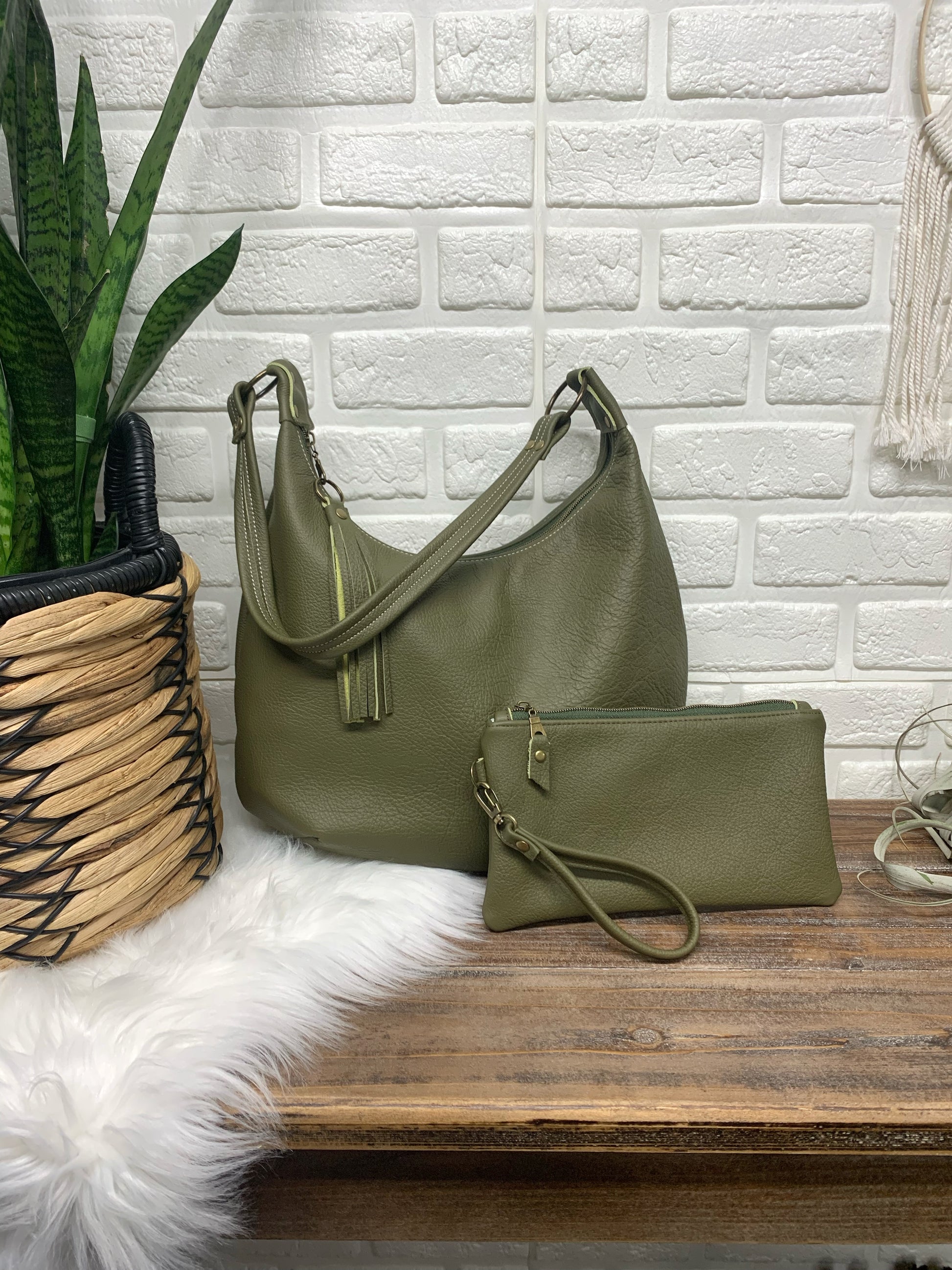 Green hobo purse Clearance